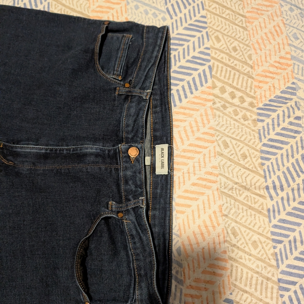 Black Label Skinny Fit Jeans - Size 3XL